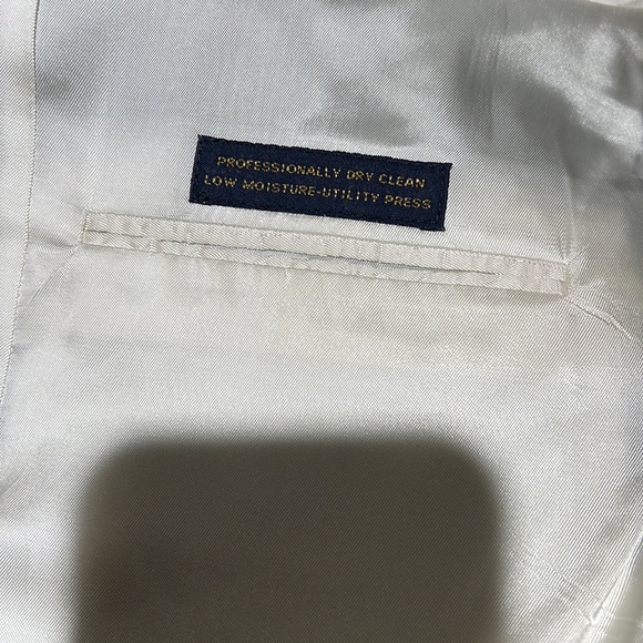 Green and cream made in the USA plaid blazer Tommy Hilfiger 50 - Picture 6 of 10